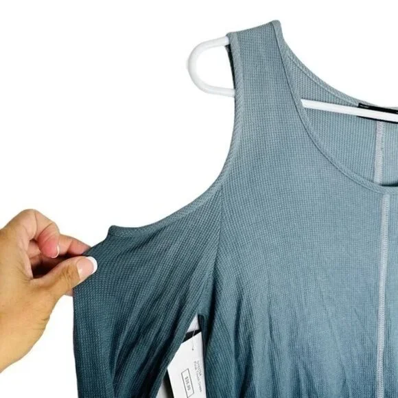 Final Touch Ombre Could Shoulders dress Size Medium - Picture 4 of 9